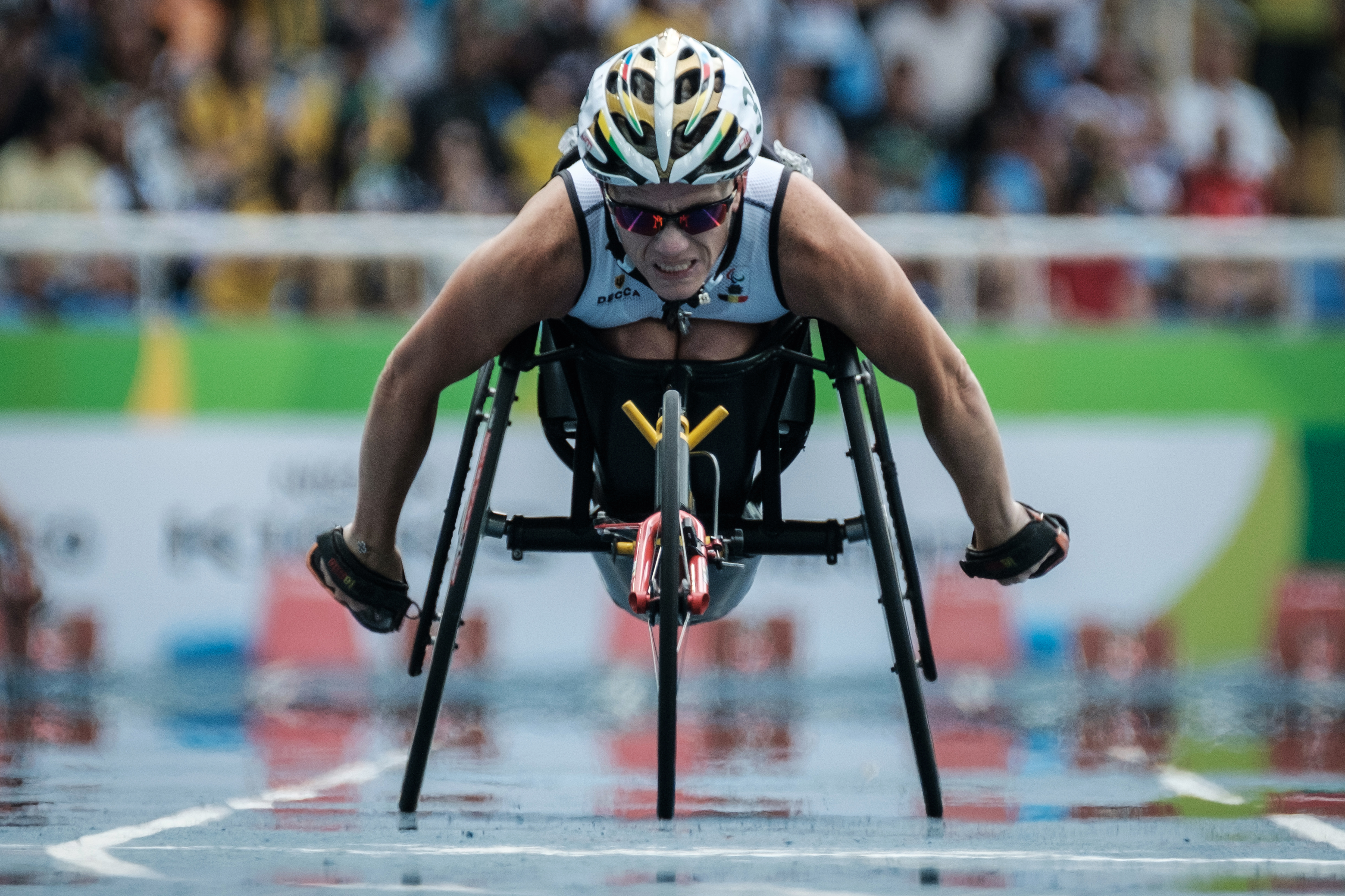 Marieke Vervoort también compitió en los Juegos Paralímpicos de Río 2016. (Foto Prensa Libre: AFP) 