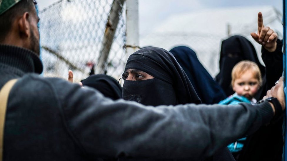 El campo de Al-Hol alberga a más de 70.000 prisioneros, la mayoría de ellos mujeres y niños. Foto: Getty Images