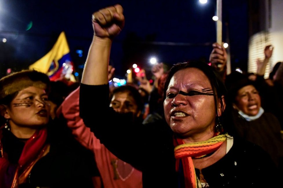 La grave crisis política que vive Ecuador no parece tener una salida a la vista, pues los indígenas aún se niegan a negociar con el gobierno. Foto:Getty Images