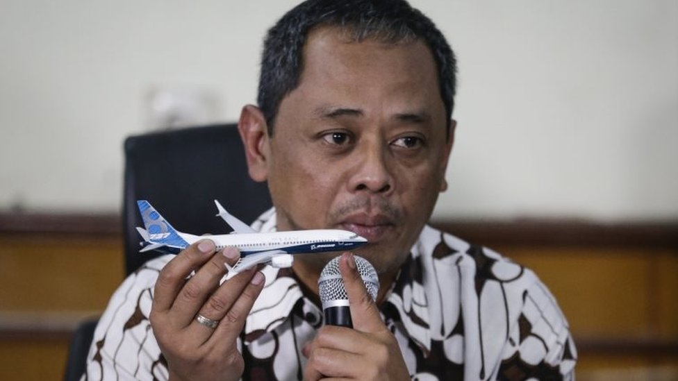 Las autoridades de Indonesia presentaron su informe final sobre la caída del vuelo de Lion Air ocurrida en octubre de 2018. Foto: EPA