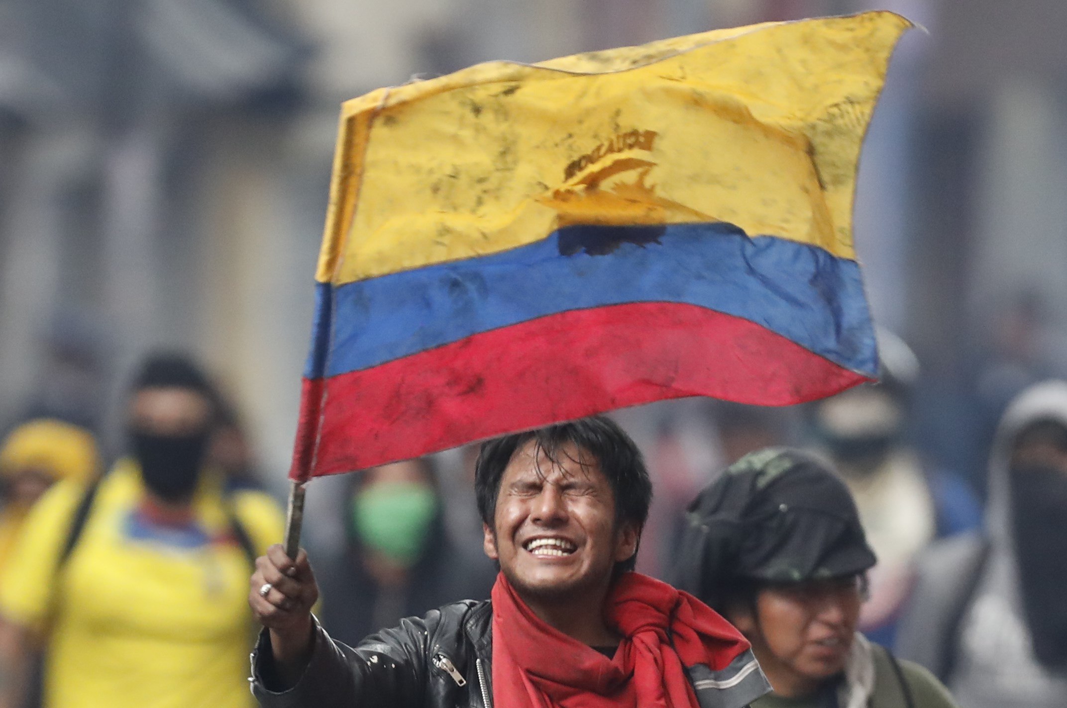 Fotogalería jornada de violentas protestas en Ecuador