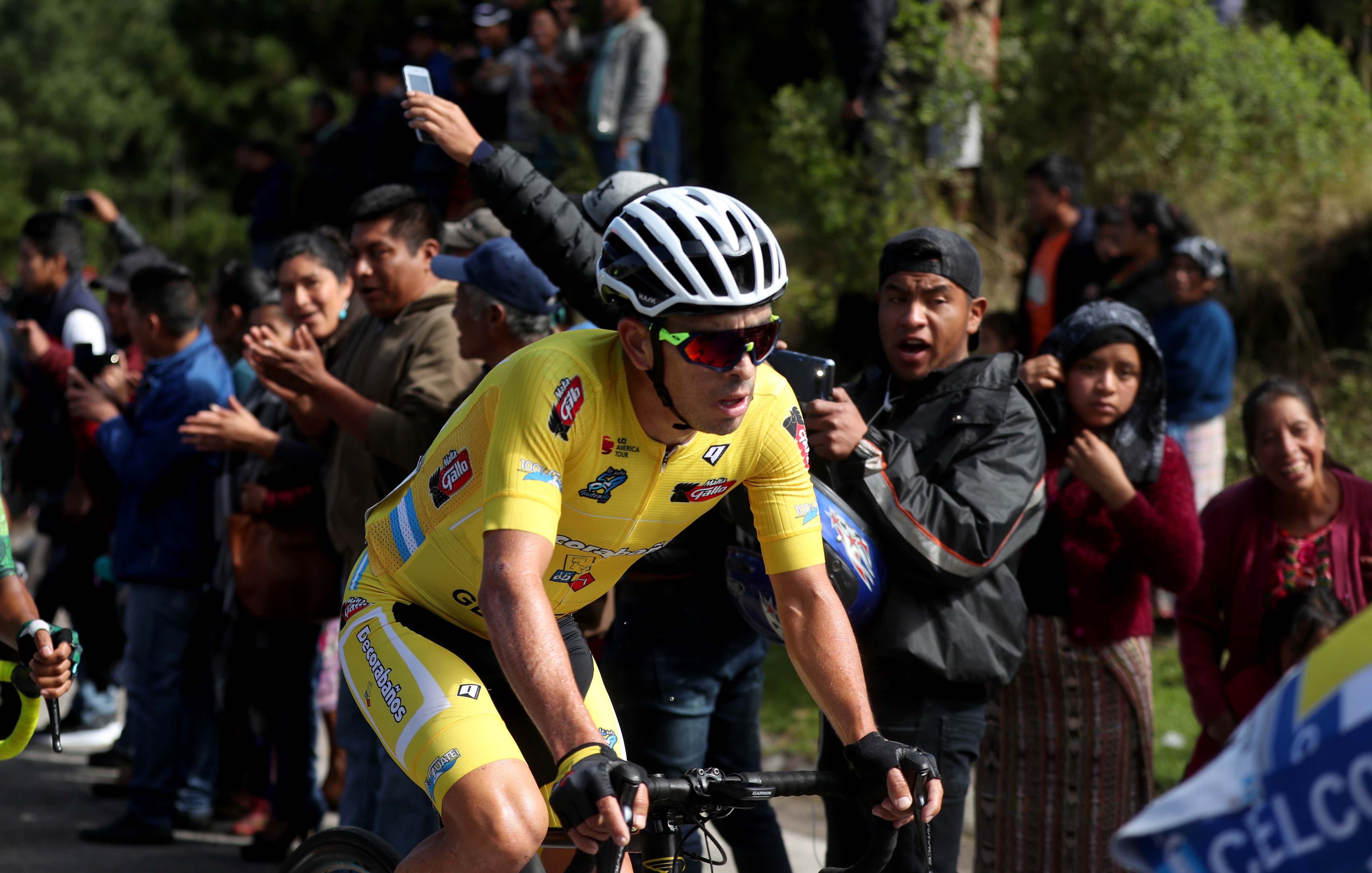 Manuel Rodas se encuentra a una etapa de ganar su segunda Vuelta a Guatemala. (Foto Prensa Libre: Carlos Vicente) 
