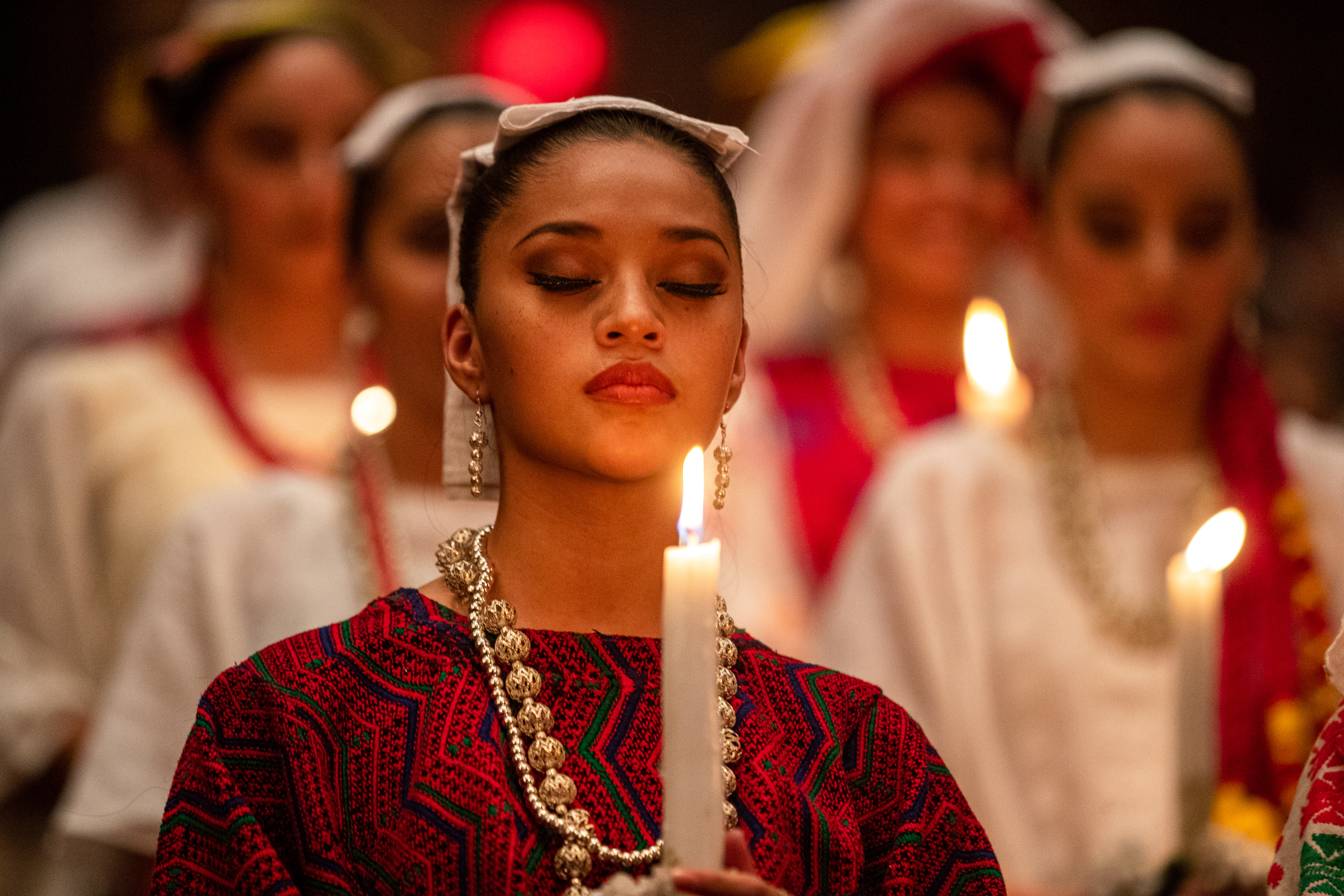 El Paabanc es una danza ritual de Cobán que se interpreta cada 4 de octubre en honor al santo patrón Santo Domingo de Guzmán. Foto Prensa Libre: Juan Diego González