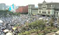 En Guatemala se han registrado multitudinarias manifestaciones para rechazar la corrupción en instituciones estatales. (Foto Prensa Libre: Hemeroteca PL)
