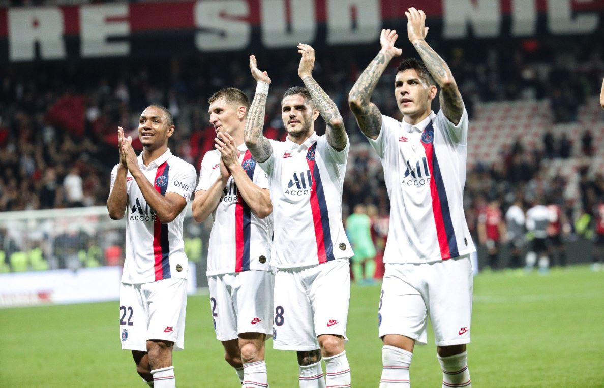 Di María, Mbappé e Icardi le dan la victoria al PSG ante el Niza