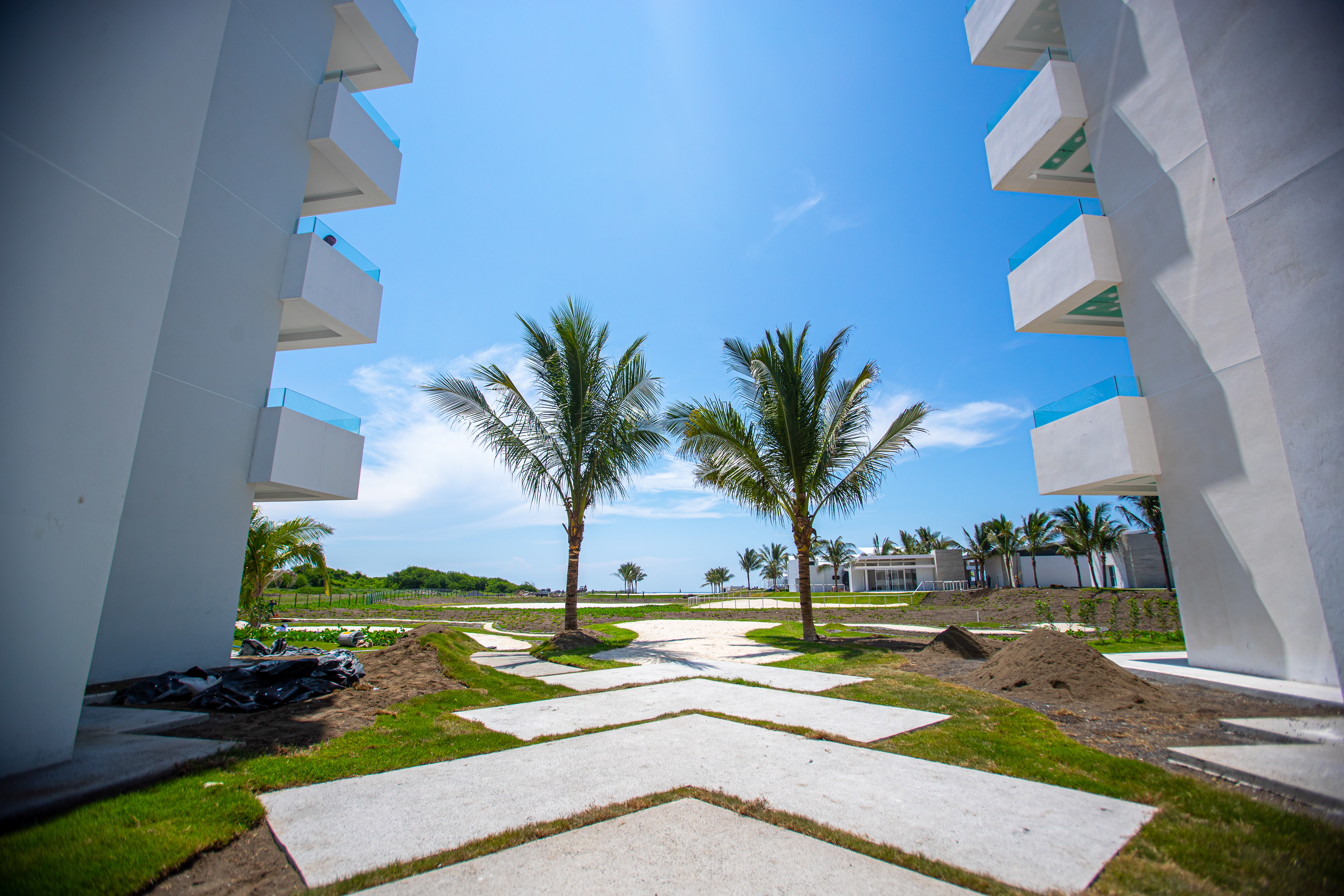 Oceana Resort + Conventions, una inversión 100% guatemalteca, se encontrará en el kilómetro 6 camino a Monterrico y, abrirá sus puertas a finales de año. Fotografía Prensa Libre: Juan Diego González