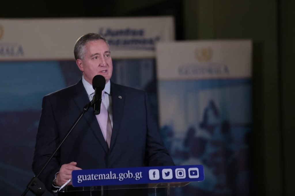 Enrique Degenhart, ministro de Gobernación de Guatemala. (Foto Prensa Libre: Mingob/Twitter)