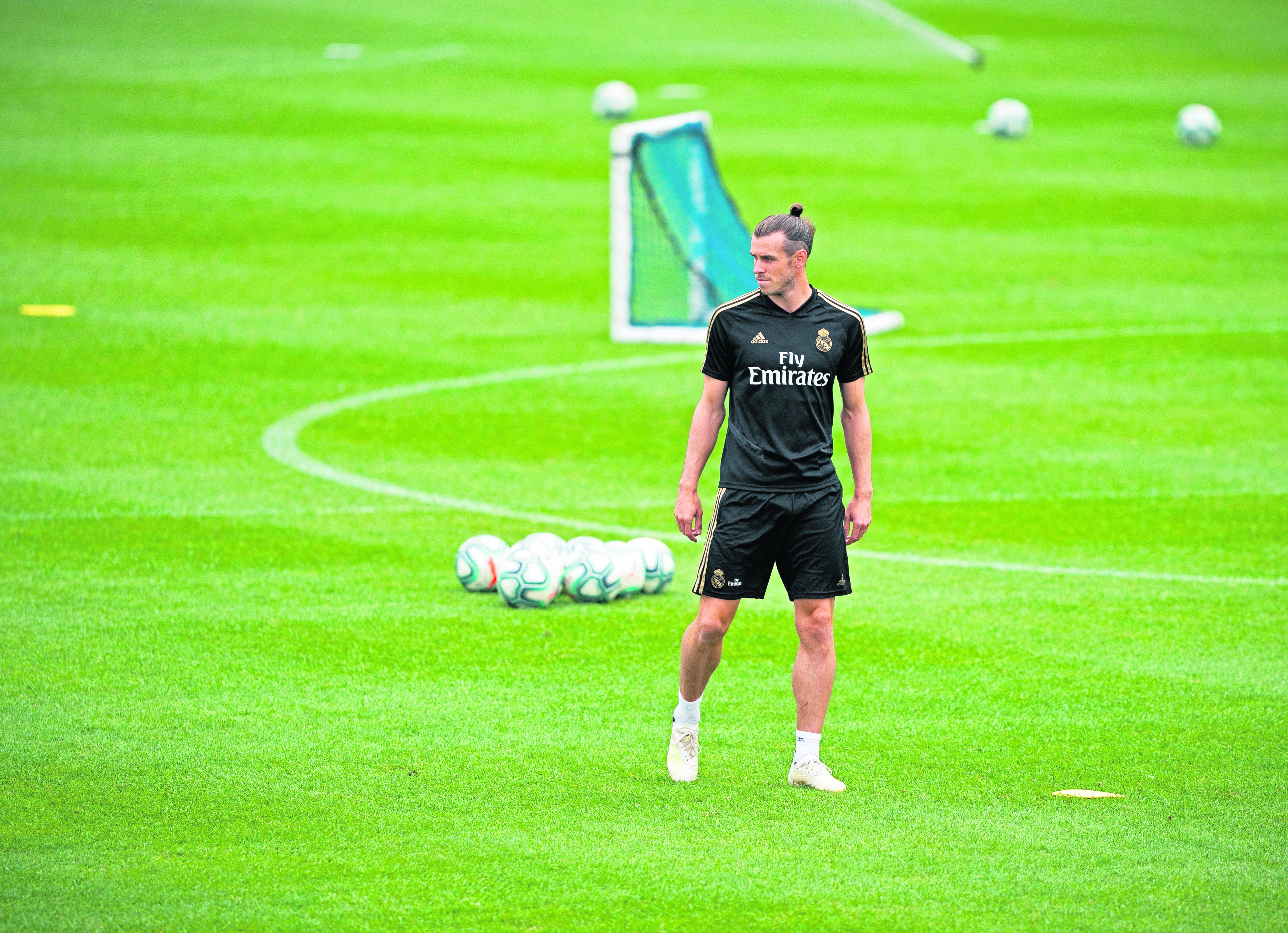 Gareth Bale todavía no es opción para Zinedine Zidane. (Foto Prensa Libre: EFE)