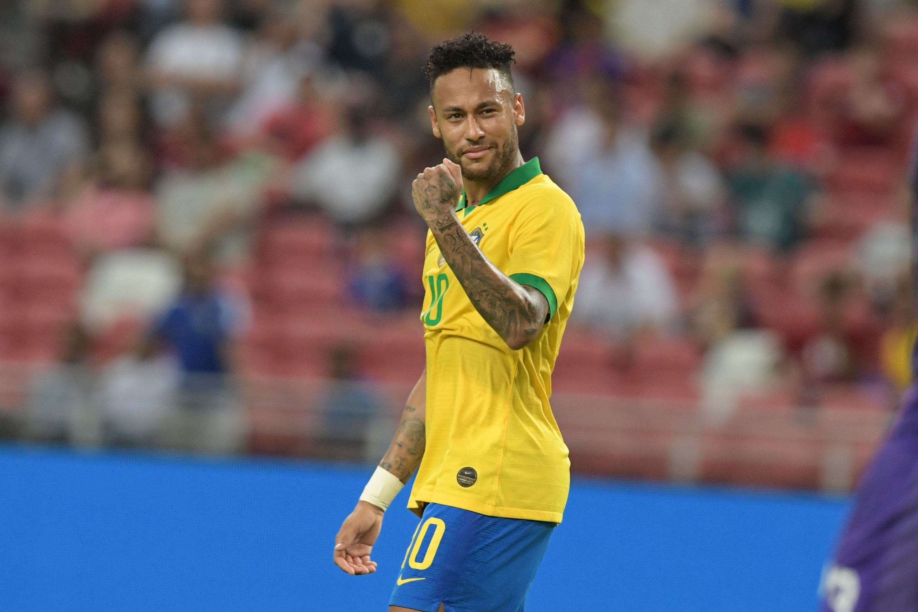 Neymar será la principal arma para Brasil camino a Qatar 2020. (Foto Prensa Libre: AFP)