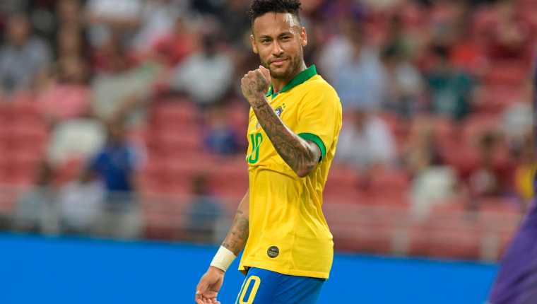 Neymar será la principal arma para Brasil camino a Qatar 2020. (Foto Prensa Libre: AFP)