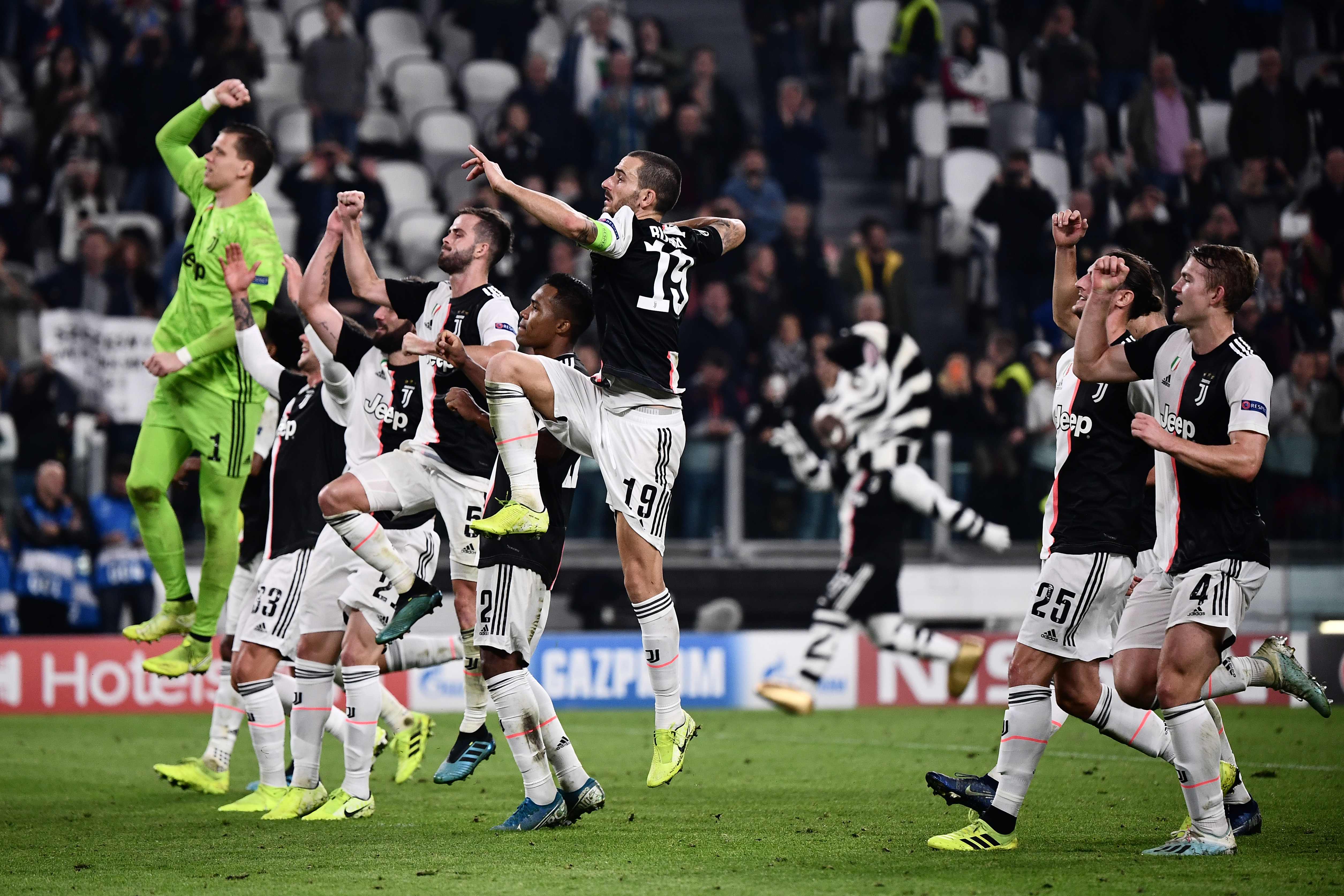 Los jugadores de la Juventus de Turín esperan sumar este fin de semana en la Serie A. (Foto Prensa Libre: AFP)