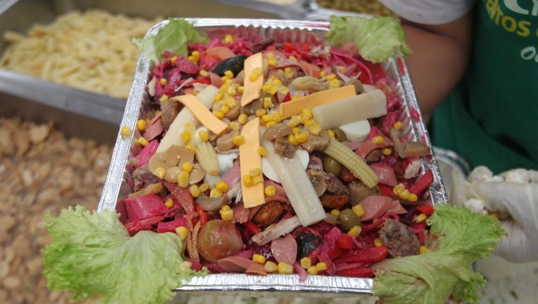 Platillo de fiambre. (Foto Prensa Libre: Hemeroteca PL)