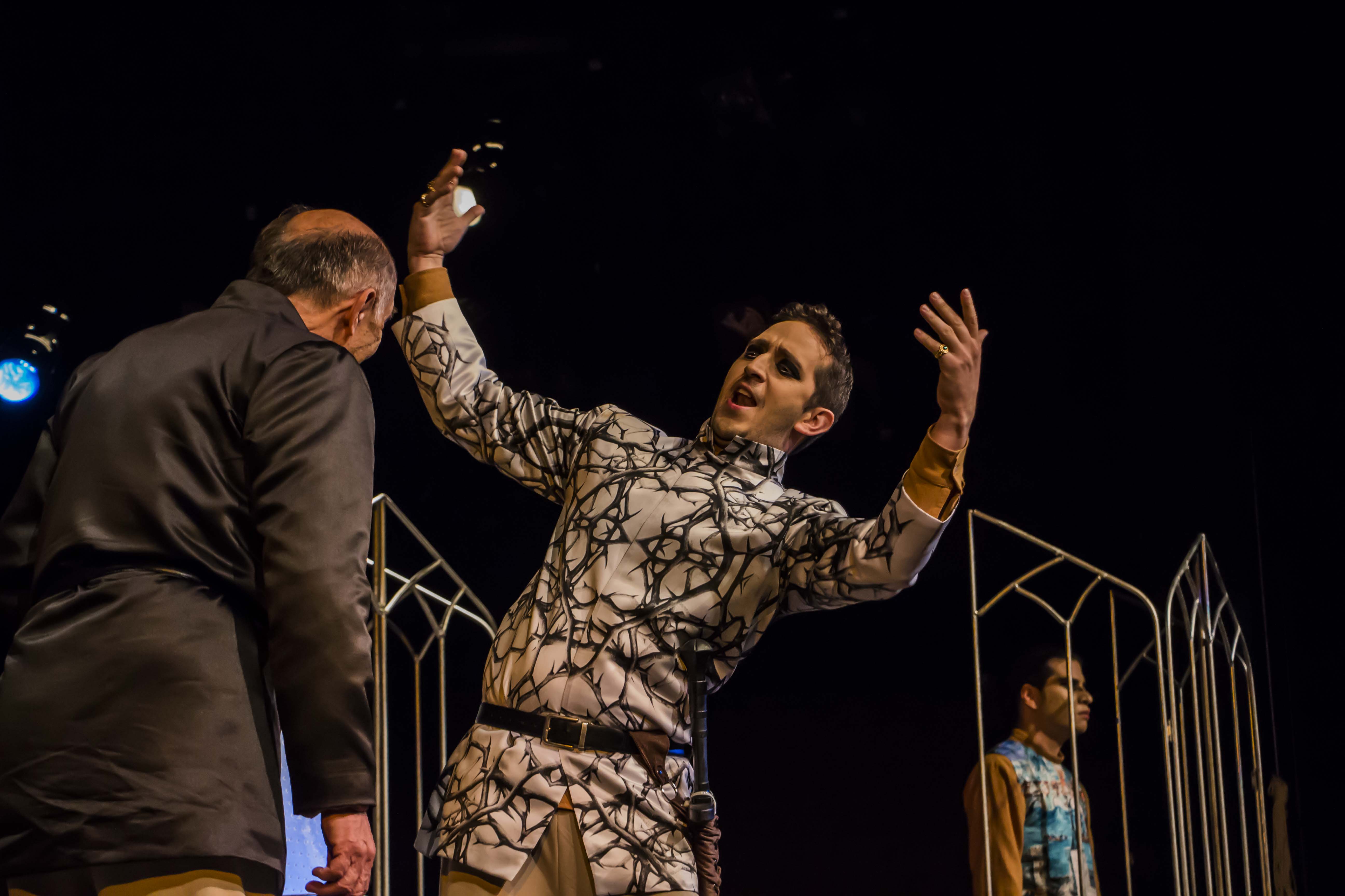 La obra Ricardo III se presentará los viernes y sábados de octubre en el Teatro Dick Smith. (Foto Prensa Libre: cortesía Pako Pérez)