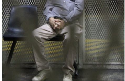 El detenido permanece en la Torre de Tribunales. (Foto Prensa Libre: Cortesía). 