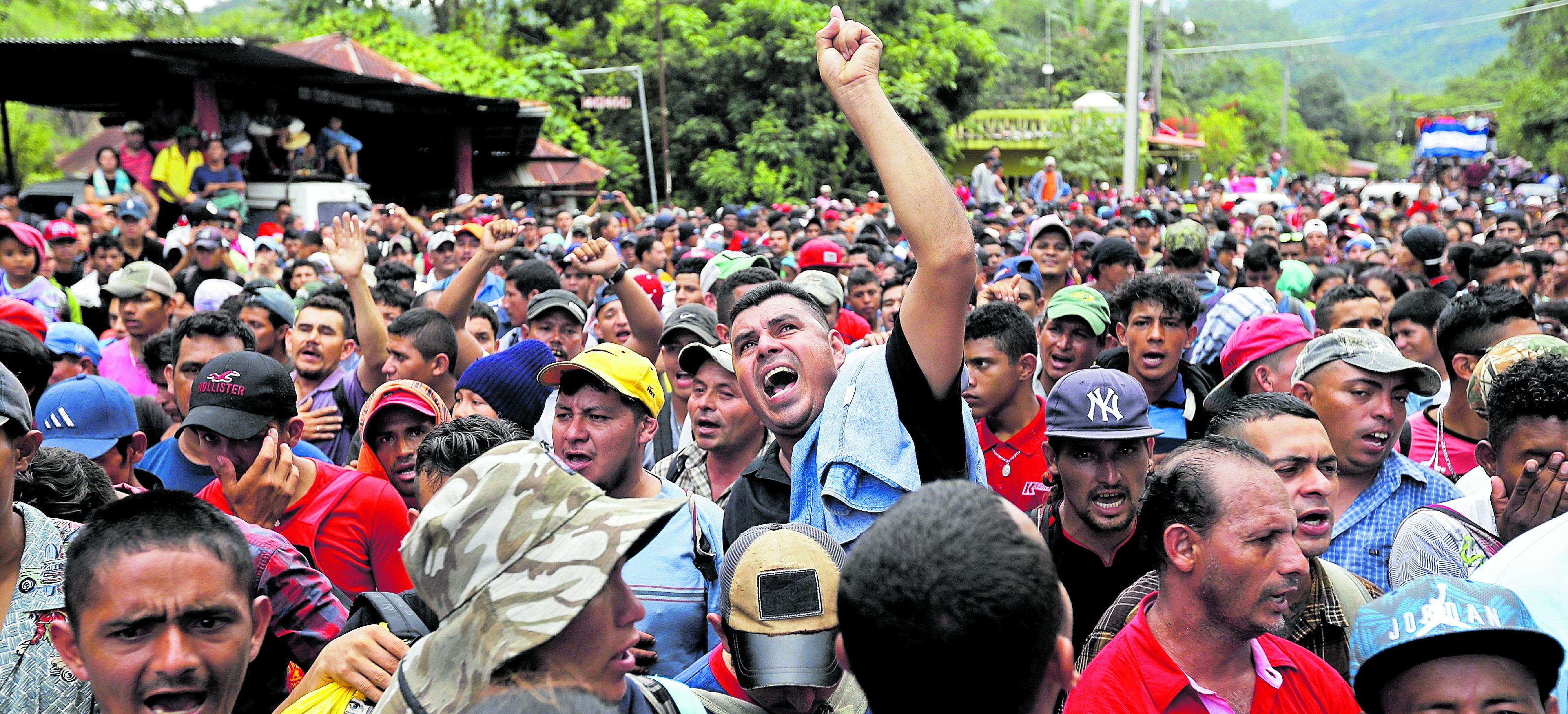 Miles de hondureños intentan cada año llegar a EE. UU. (Foto Prensa Libre: Hemeroteca PL)
