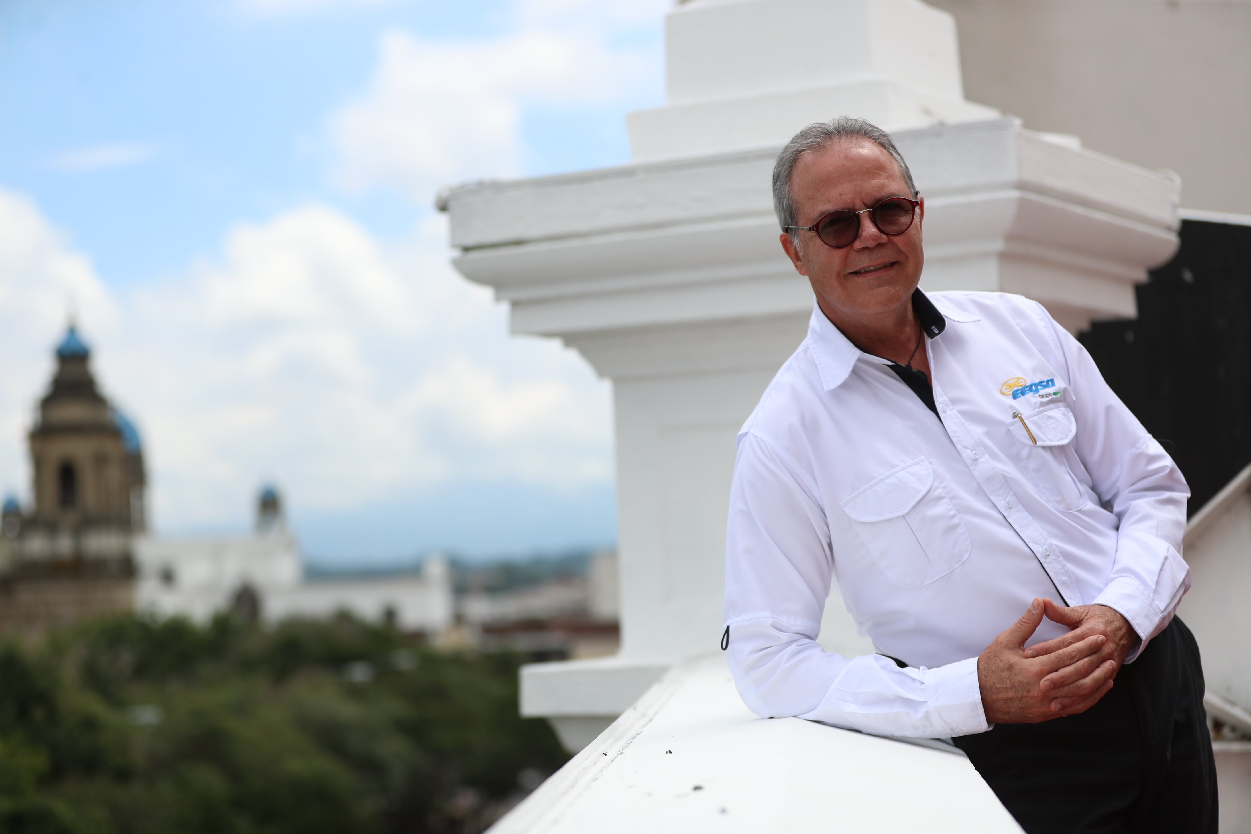 Jorge Alonso gerente general de EEGSA se retirará del cargo en los próximos meses como parte de un proceso de gobernabilidad empresarial que impulsa EPM. (Foto, Prensa Libre: Carlos Hernández).