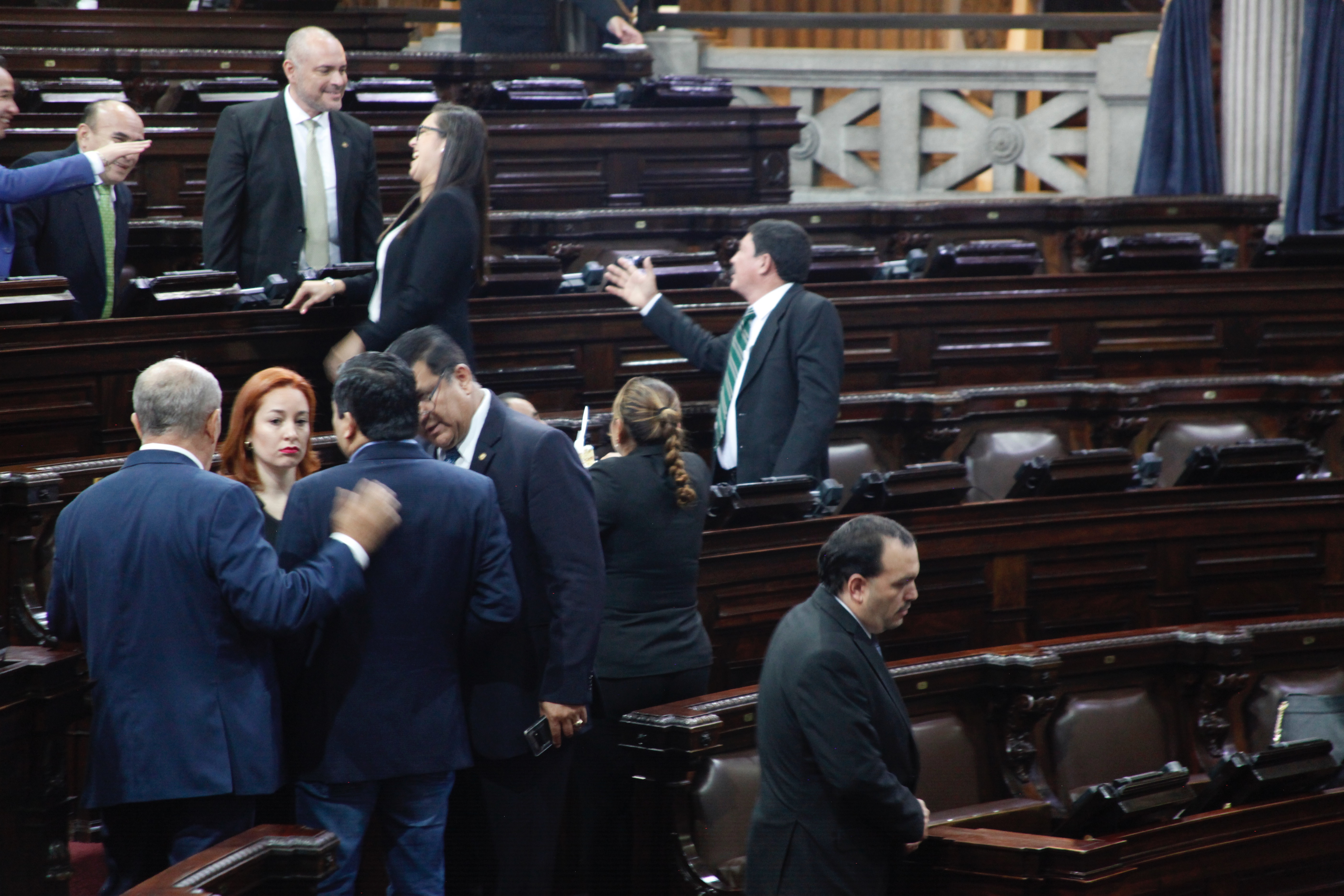 Congreso conocerá hasta el martes la decisión de la magistrada Silvia Valdés de poner a disposición su cargo. (Foto Prensa Libre: Noé Medina)