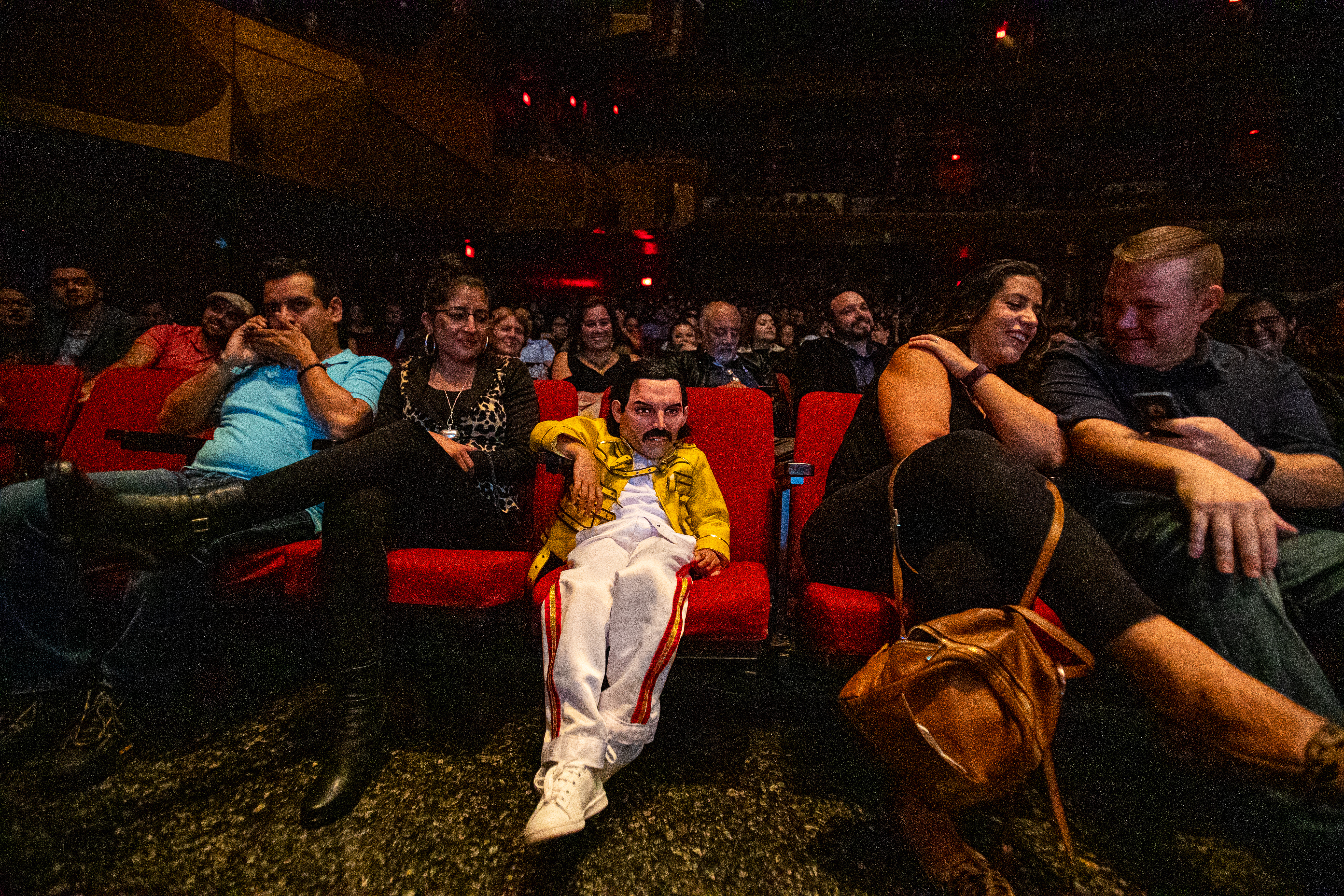 Una excelente presentación en el tributo a la banda británica Queen de parte de la Sinfónica Nacional. (Foto Prensa Libre: Juan Diego González)