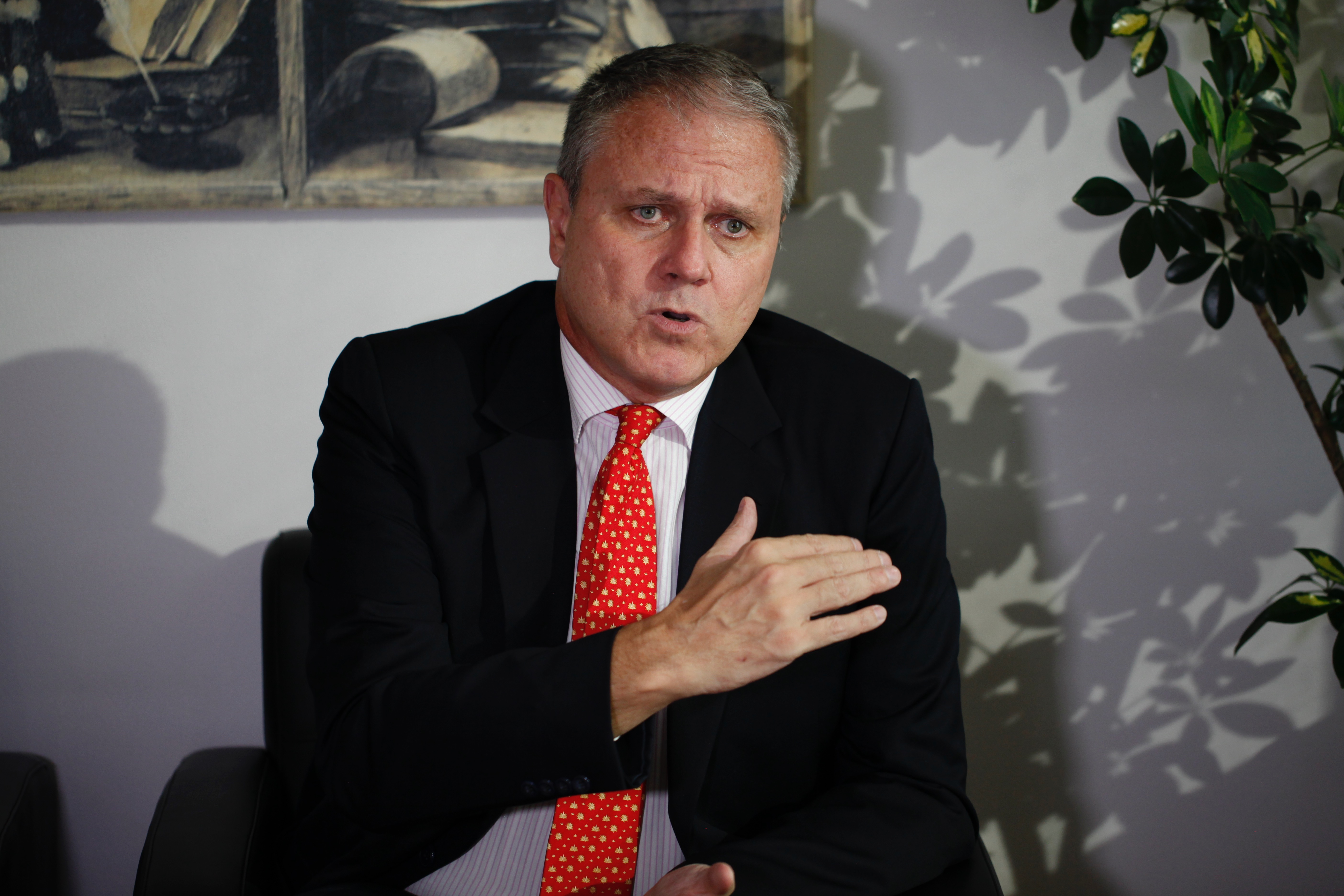 El embajador de la Unión Europea en Guatemala, Stefano Gatto en entrevista con Prensa Libre. (Foto Prensa Libre: Hemeroteca PL)