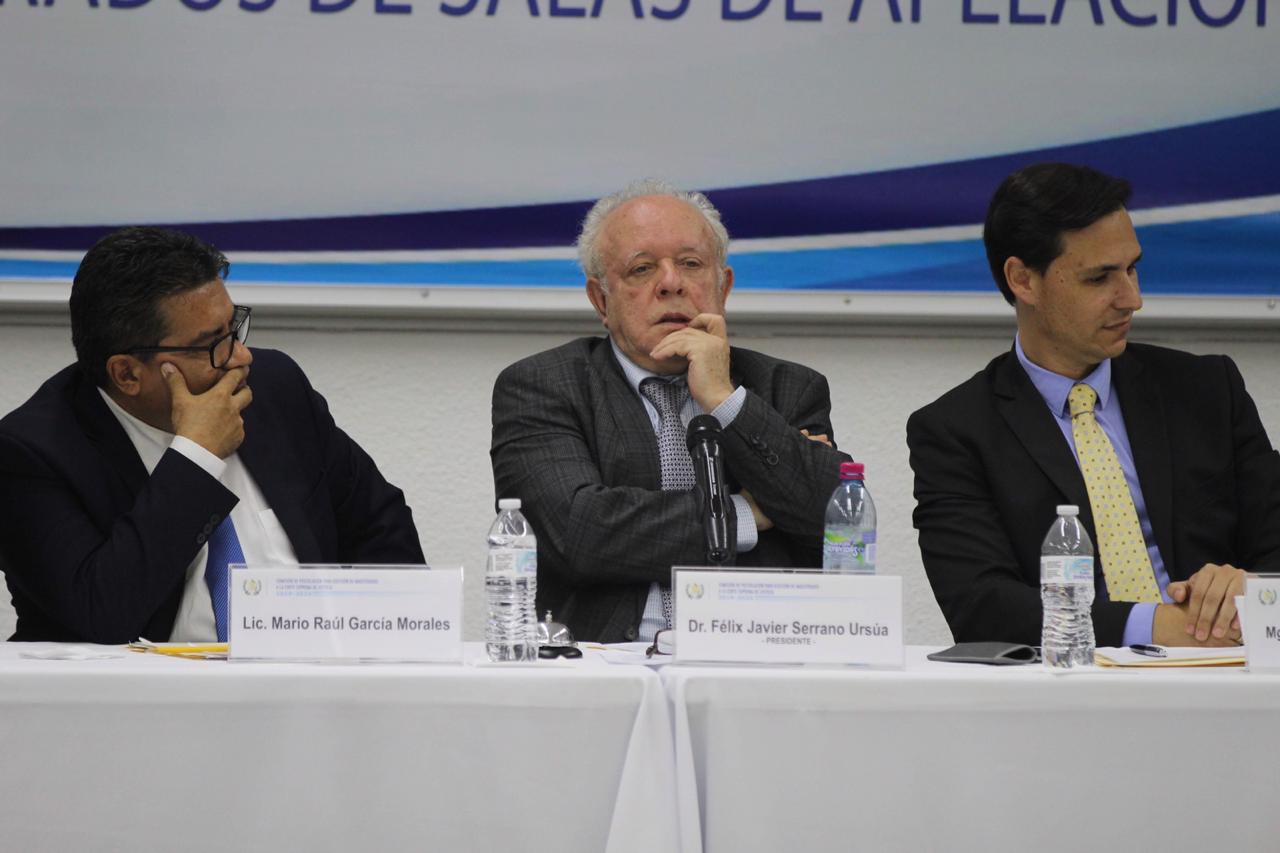 La Comisión de Postulación para elección de magistrados de CSJ no llega a consensos para modificar la tabla de gradación. (Foto Prensa Libre: Hemeroteca PL)