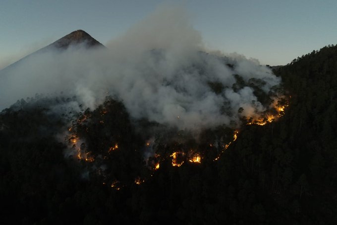 En cuatro departamentos del occidente este año se reportaron más de 200 incendios forestales. (Foto Prensa Libre: Hemeroteca PL)