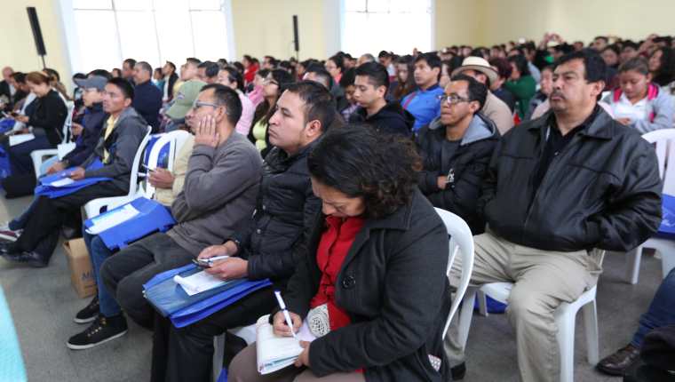Emprendedores de la región recibieron capacitaciones para desarrollar sus empresas. (Foto Prensa Libre: María Longo) 