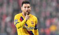 Lionel Messi es la figura del Barcelona. (Foto Prensa Libre: AFP)