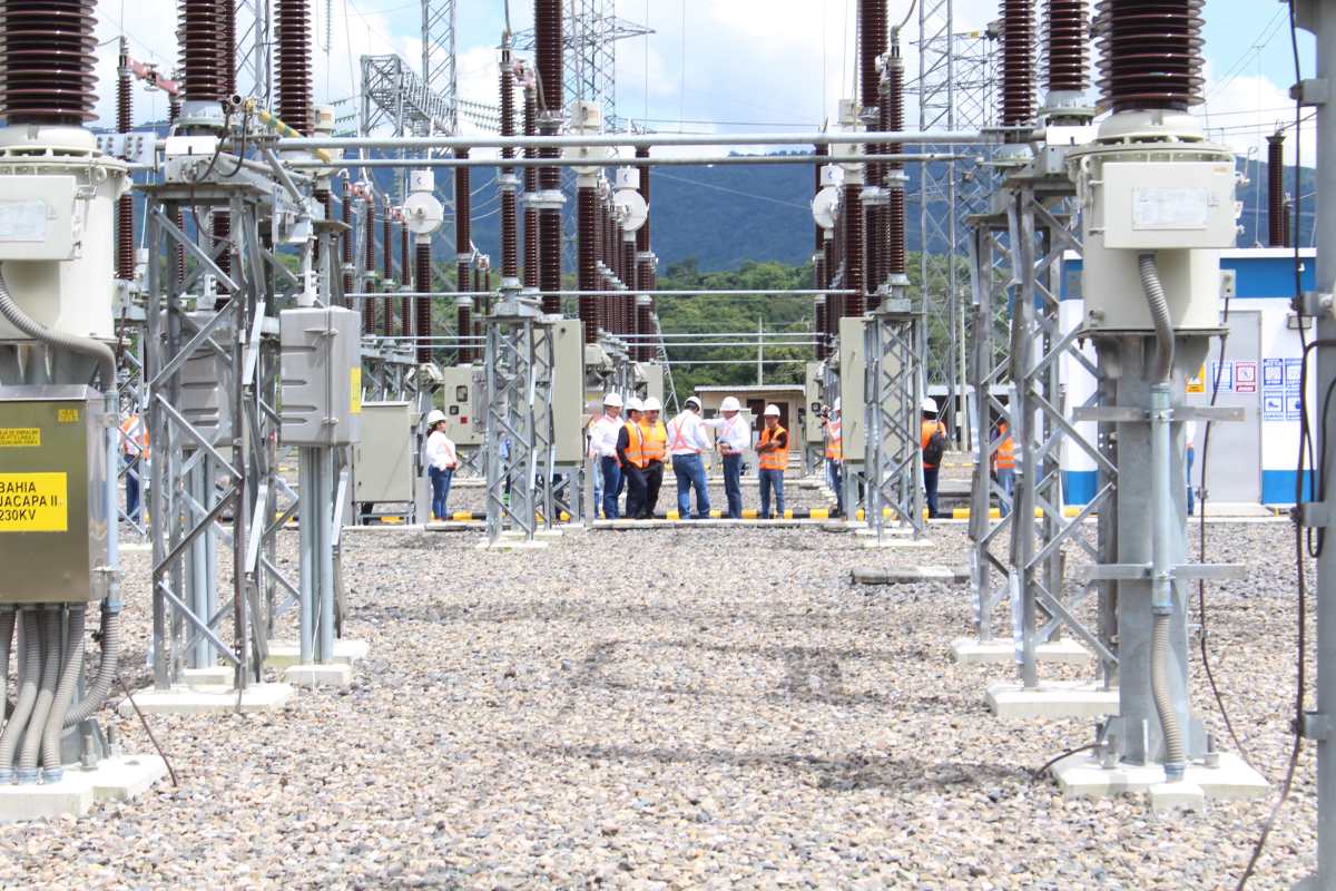 Entra en operación nueva red eléctrica para conectar suroriente con línea centroamericana