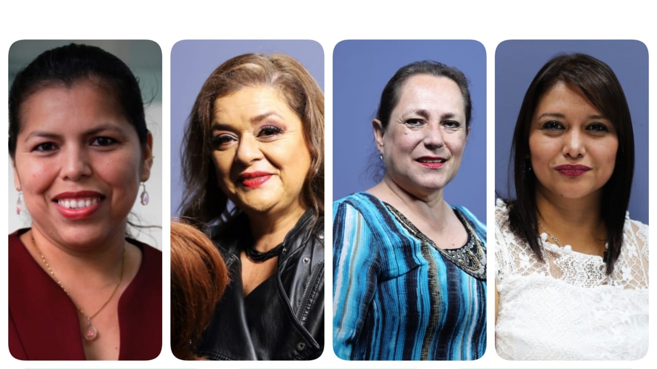 Susely, Albita, Nancy y Brenda son un ejemplo de vida después del diagnóstico de cáncer de mama. (Foto Prensa Libre: Hemeroteca PL)