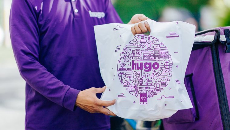 La aplicación Hugo informó sobre ampliación de servicios en Guatemala. (Foto Prensa Libre: Hugo App)