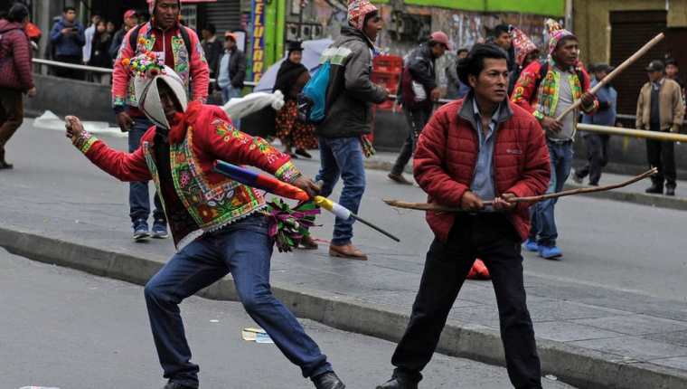 La protesta en Bolivia se ha radicalizado estas últimas semanas.