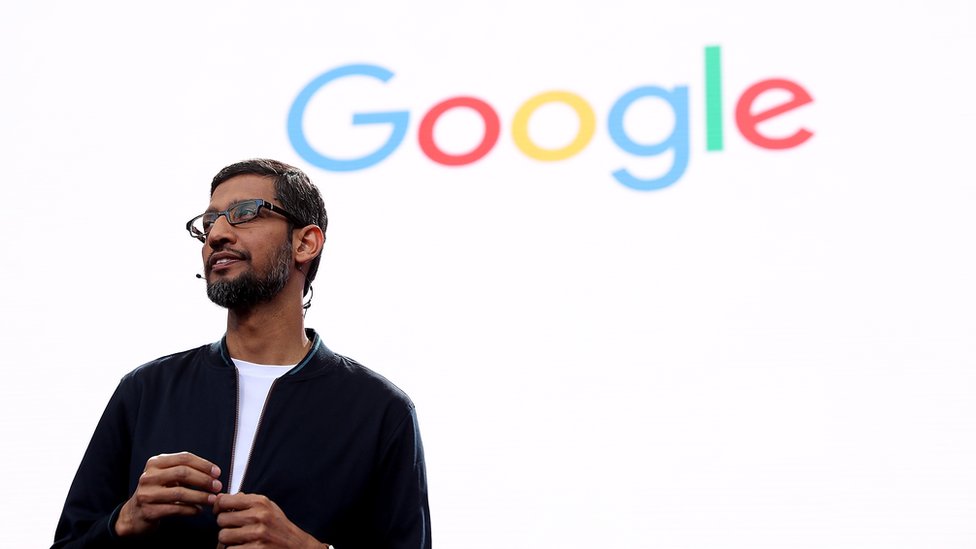 Sundar Pichai es el director ejecutivo de Google.