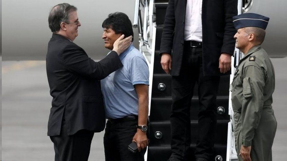 El asilo a Evo Morales provocó tensión entre México y Bolivia. Foto:Reuters
