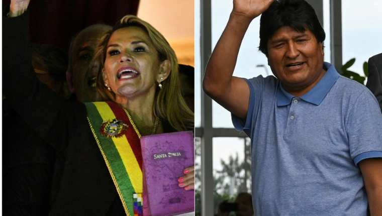 "La Biblia vuelve a palacio", declaró la presidenta interina de Bolivia, Jeanine Áñez.
