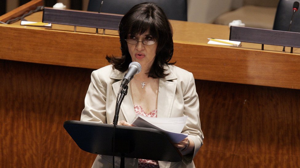 Claudia Blum sustituye a Carlos Holmes Trujillo como nueva canciller de Colombia. UN PHOTO/PAULO FILGUEIRAS