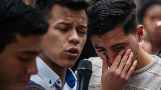 El caso de Dilan Cruz ha causado impacto en Colombia. GETTY IMAGES