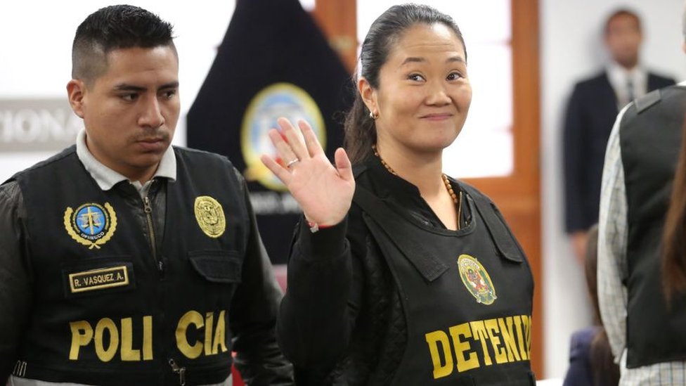 Keiko Fujimori fue puesta bajo detención preventiva el 31 de octubre de 2018. Foto: Getty Images