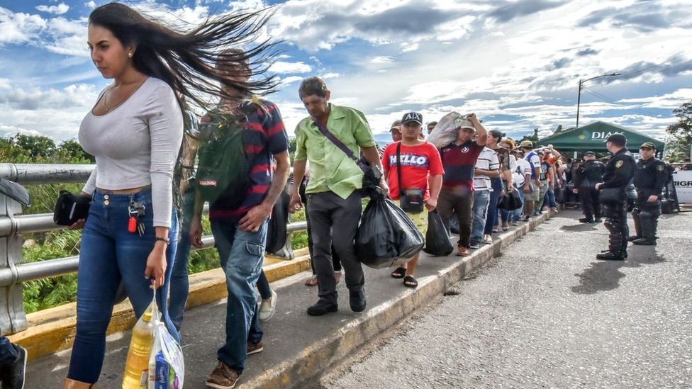Los inmigrantes venezolanos han sido acusados de intentar desestabilizar en Colombia, Chile, Ecuador y Bolivia. Foto: Getty Images