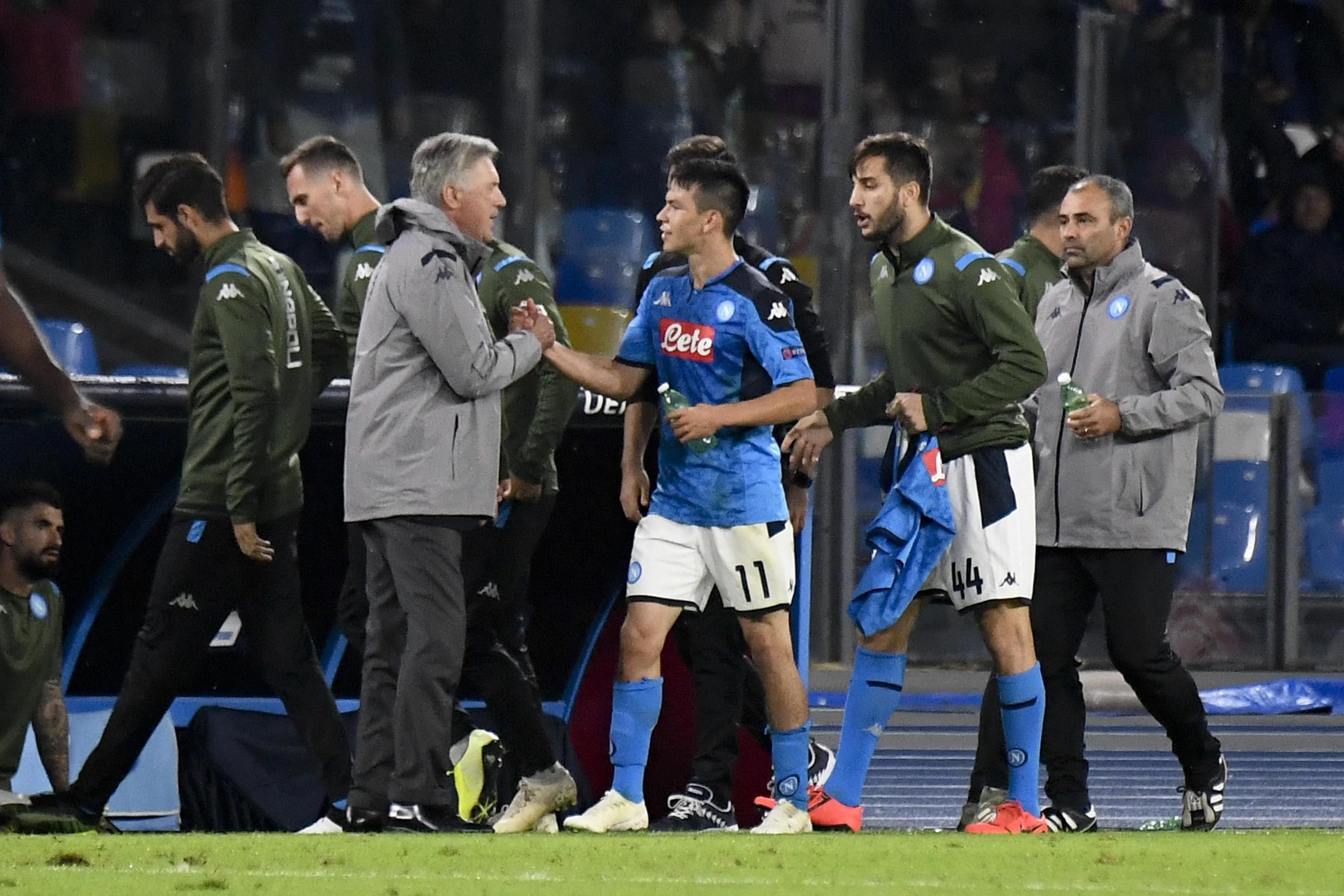 Carlo Ancelotti está en la mira de Napoli por el motín de los jugadores. (Foto prensa Libre: EFE)
