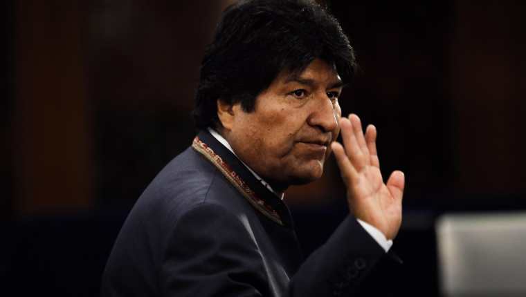 Evo Morales renunció al cargo de presidente de Bolivia. Hemeroteca Prensa Libre