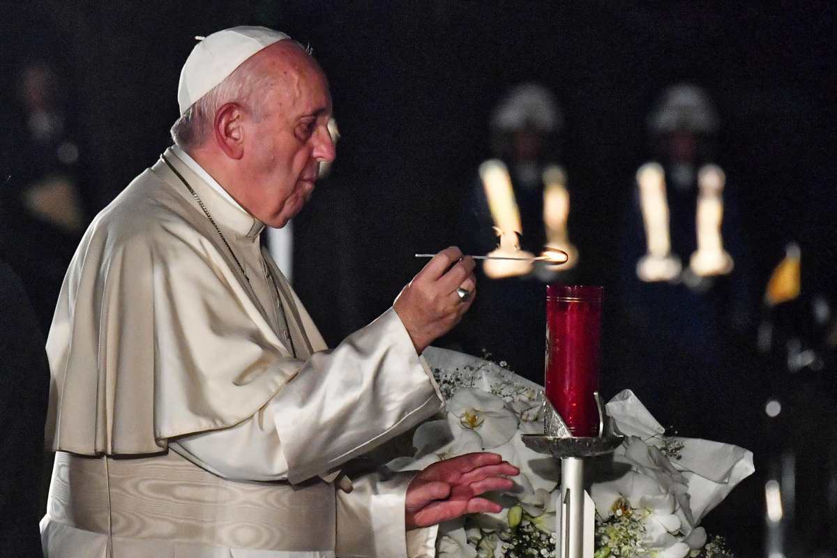 El papa en Hiroshima: “Usar la energía atómica para la guerra es un crimen”