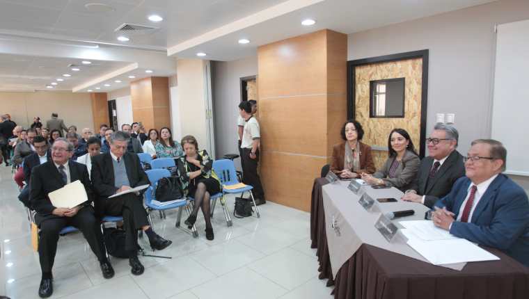 El V Foro de Desarrollo Sostenible se desarrolló en las instalaciones de la Universidad Galileo. Foto Prensa Libre: Norvin Mendoza