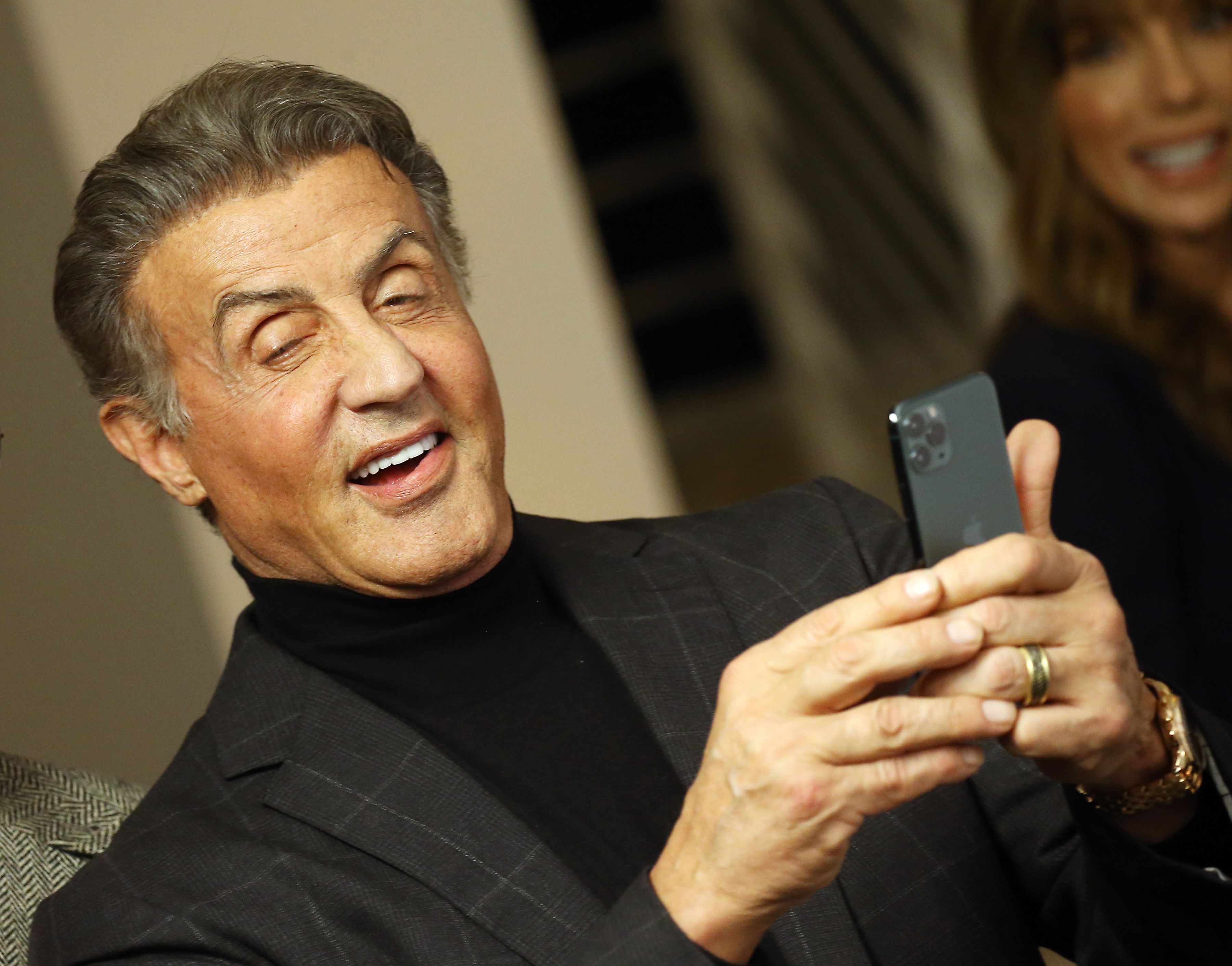 Sylvestre Stallone ha publicado parte de su trabajo de edición para Rocky IV. (Foto Prensa Libre: Michael Tran / AFP)