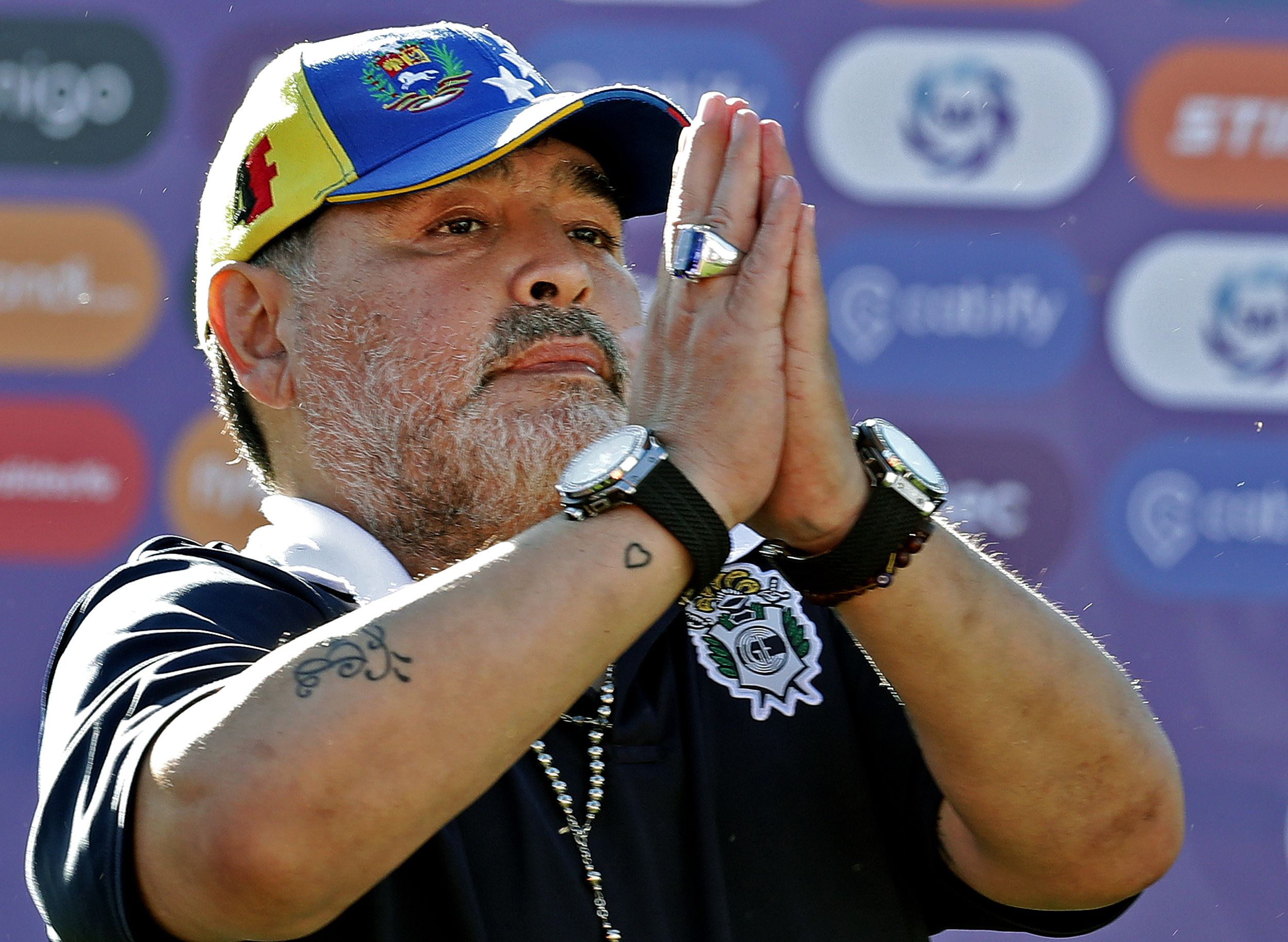 Diego Armando Maradona tuvo un paso breve por Gimnasia. (Foto Prensa Libre: AFP)