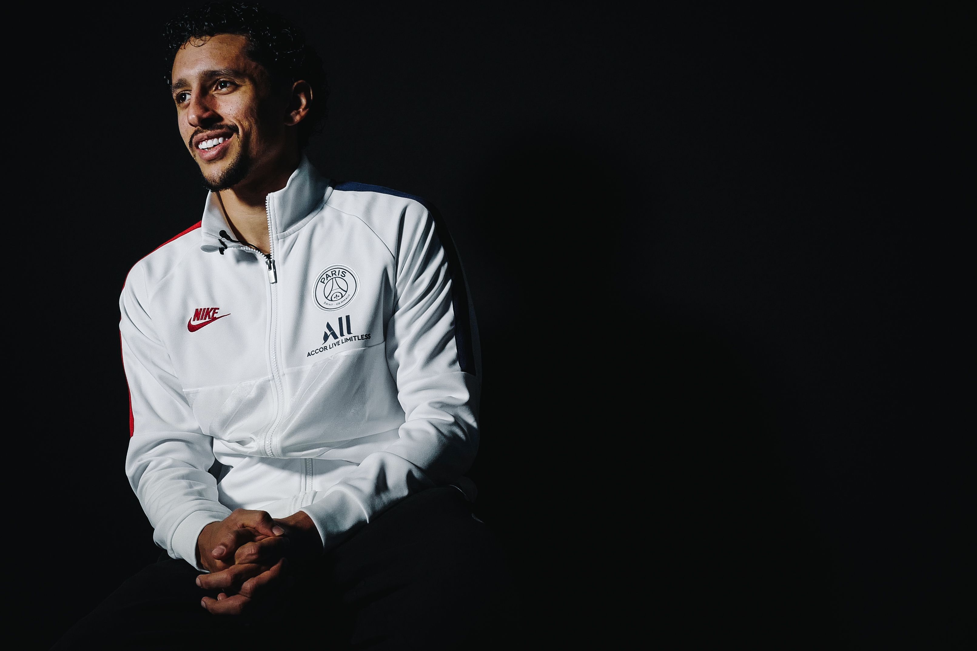 Marquinhos, defensa brasileño del París Saint-Germain. (Foto Prensa Libre: AFP)