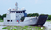 Este buque fe comprado al gobierno de Colombia y servirá de "patrullaje" en el mar del Pacífico. (Foto Prensa Libre: Hemeroteca)