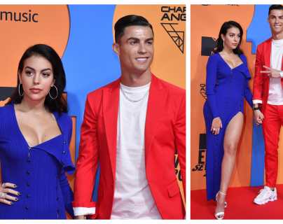 Cristiano Ronaldo y Georgina Rodríguez deslumbran en los EMAs de MTV