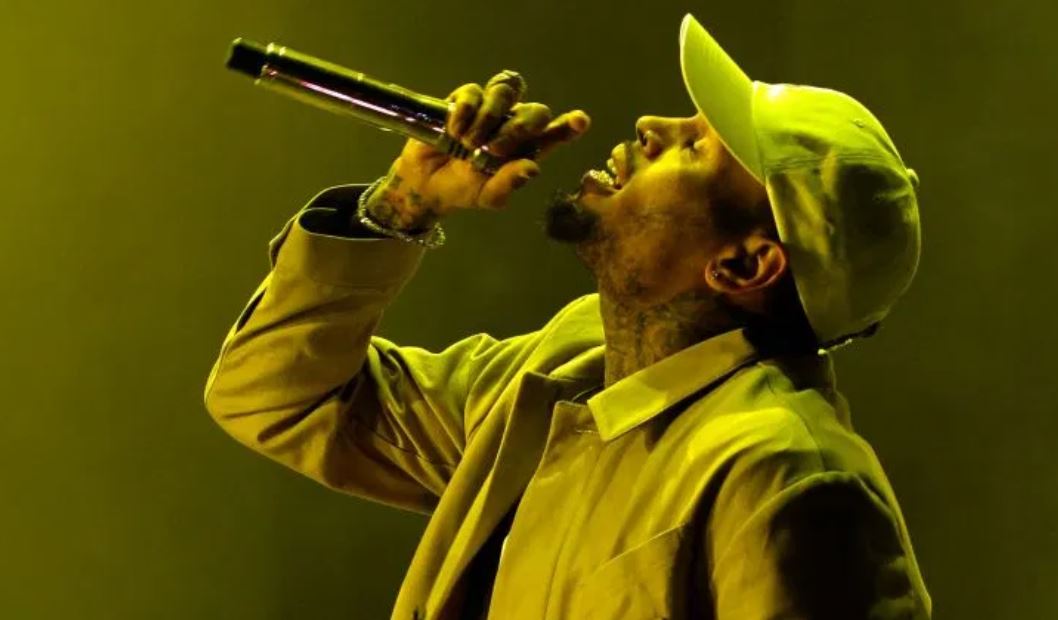 El rapero Chris Brown. (Foto Prensa Libre: AFP)
