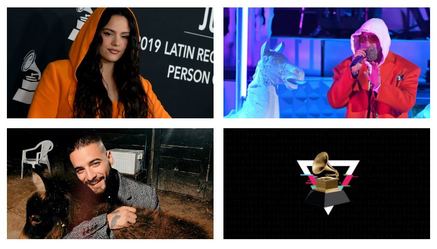 Rosalía, Bad Bunny y Maluma son algunos de los nominados al Grammy 2020. (Foto Prensa Libre: Hemeroteca PL)
