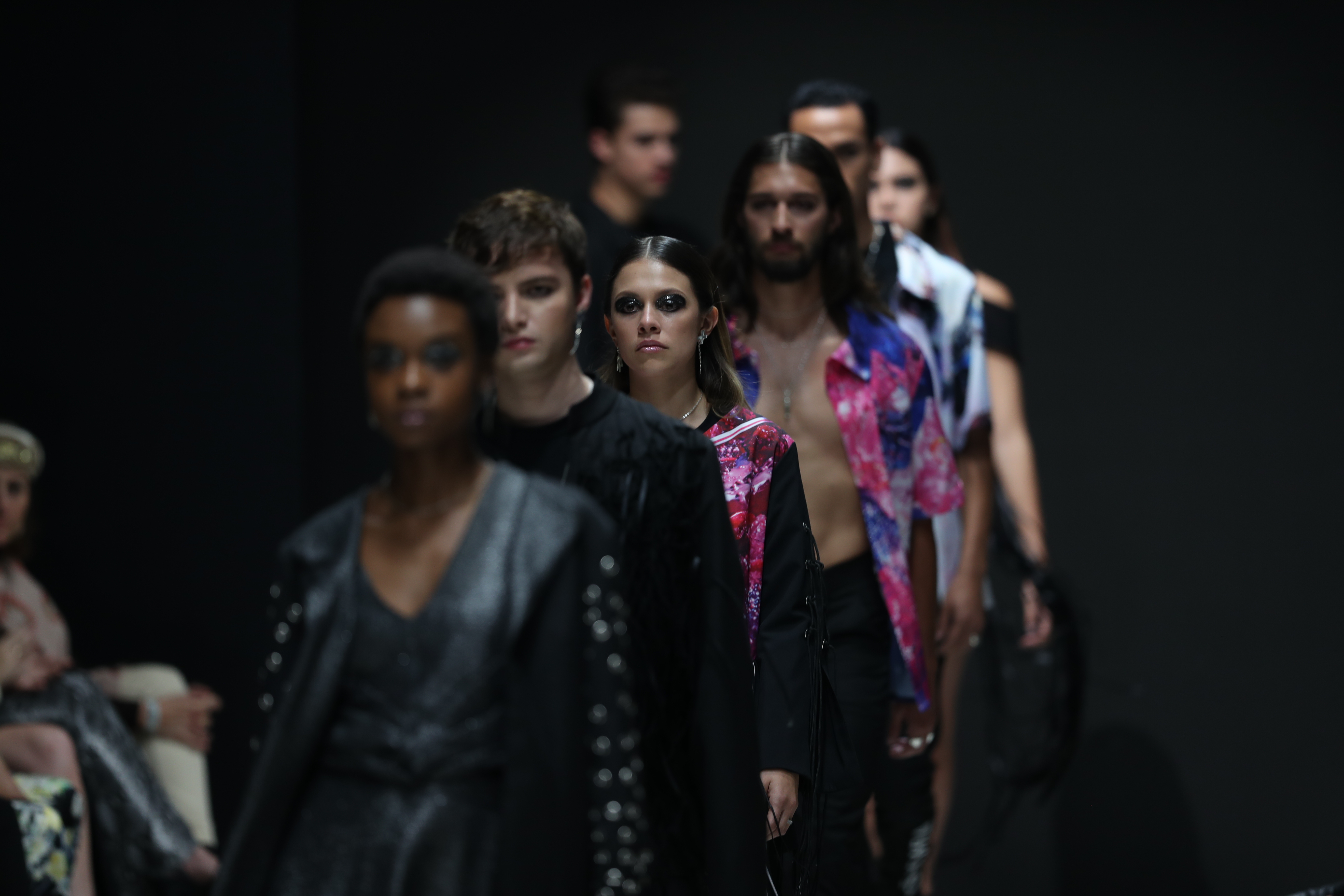 Scarabeés presenta su colección en el Mercedes-Benz Fashion Show GT en Ciudad Cayalá.
Fotografía Prensa Libre:  Miriam Figueroa